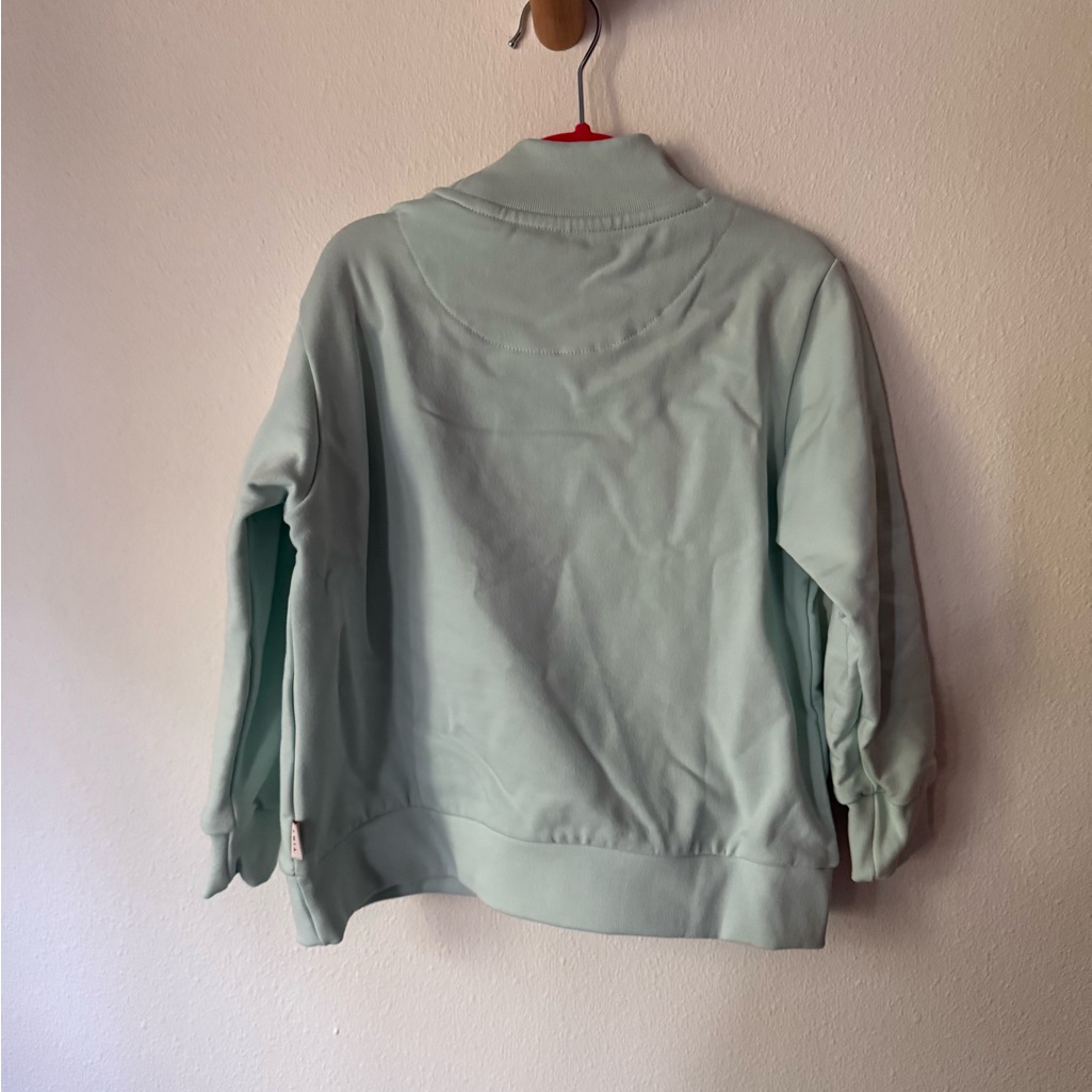 Tiny Cottons Mint Green Pullover Sweatshirt — image 3 of 5